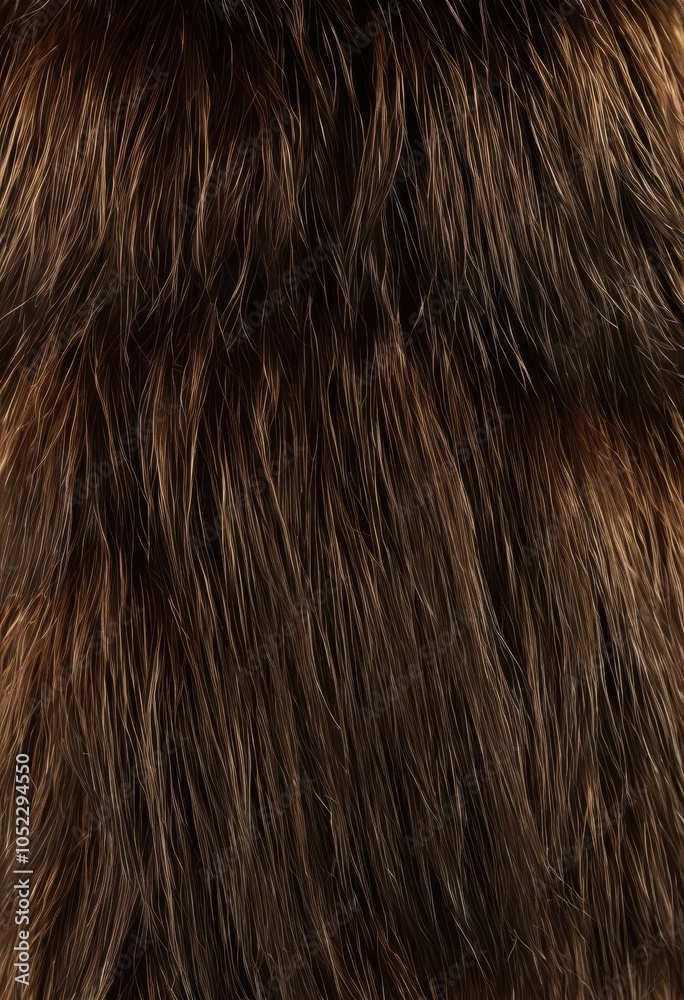 Naklejka premium detailed close luxurious soft fur captured natural light beautiful highlights, animal, plush, texture, fibers, fleece, fabric, colors, luxury, organic