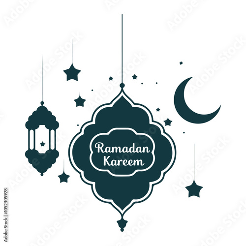 Kareem backdrop design for Ramadan
