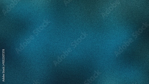 Deep Teal and Blue Abstract Gradient with Subtle Texture, Grainy gradients style, vintage noise, abstract background