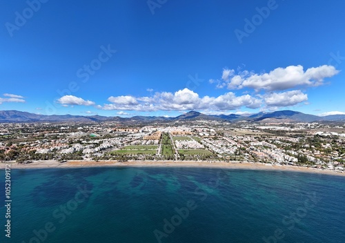 aerial view of San Pedro de Alcantara photo