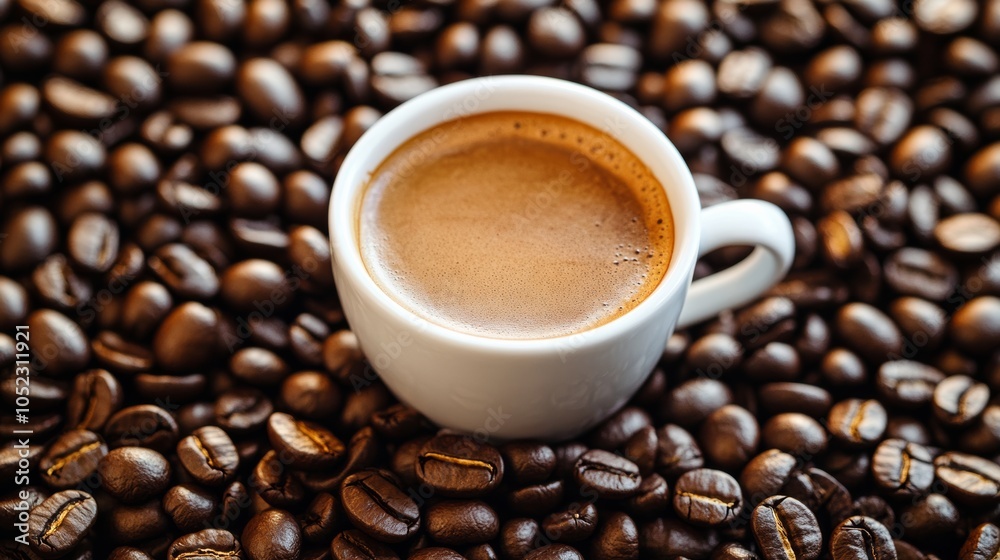 Decaffeinated coffee: A cup of decaf coffee, emphasizing the same rich flavor as regular coffee, but without the caffeine, catering to those who prefer or need to avoid caffeine. Decaffeinated coffee: A cup of decaf coffee, emphasizing the same rich flavor as regular coffee, but without the caffeine, catering to those who prefer or need to avoid caffeine.