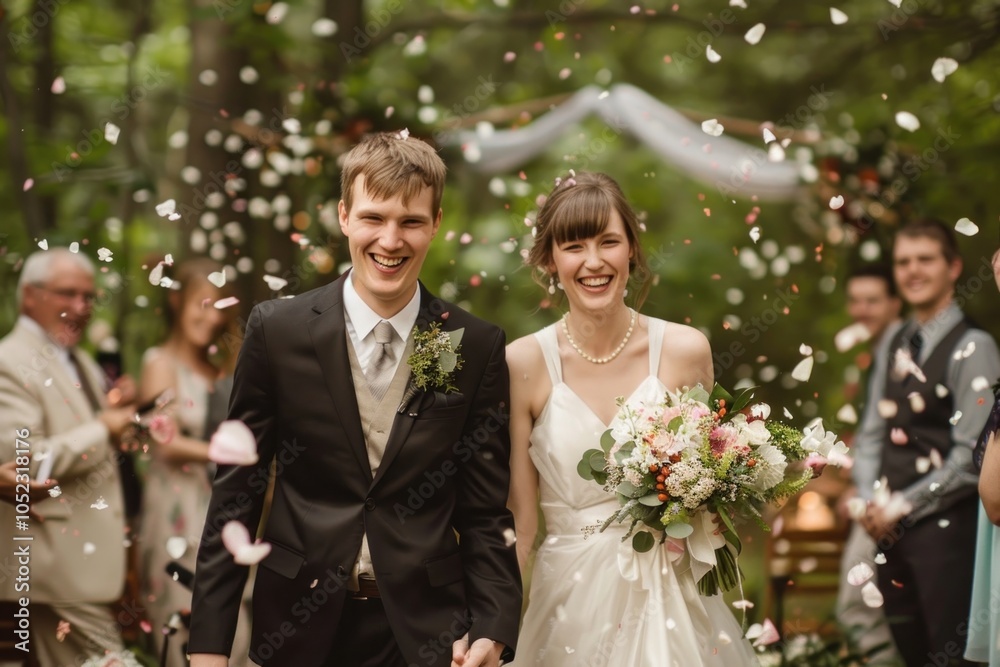 The couple walking down the aisle wedding jacket dress. The couple walking down the aisle wedding jacket dress.