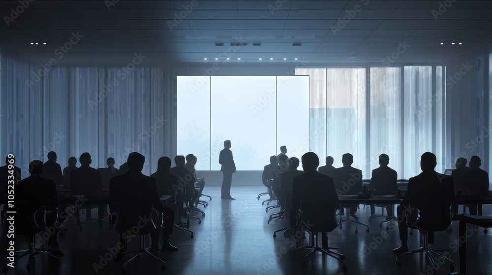 Businesspeople in a business conference Businesspeople in a business conference
