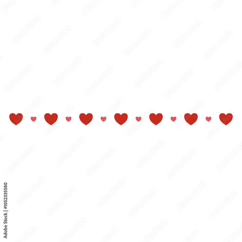Valentine Header Footer Divider