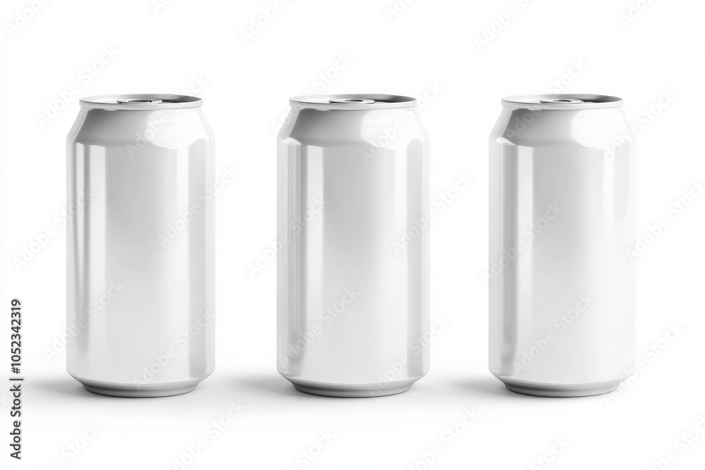 Slim Can. Blank Aluminum Can Mockup for Beer, Soda, or Juice Design Slim Can. Blank Aluminum Can Mockup for Beer, Soda, or Juice Design
