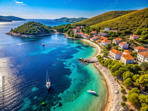 Croatian Summer Views: Minimalist Tropical Island Vibes in Vis