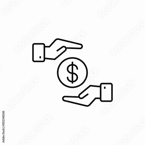 money insurance icon sign vector