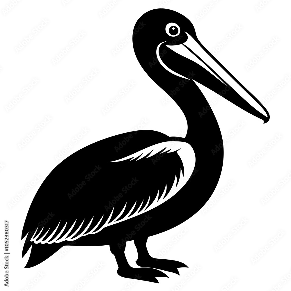 illustration of a pelican illustration of a pelican
