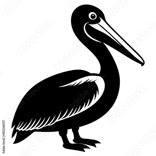 illustration of a pelican