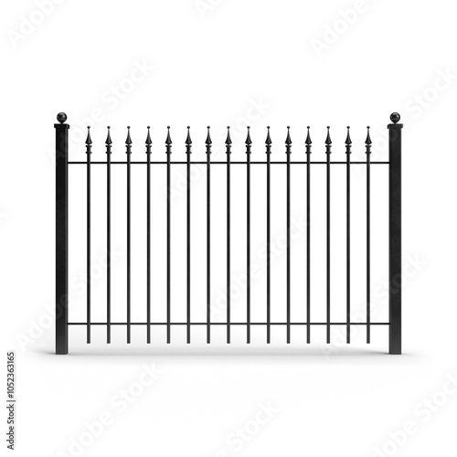 wrought fence