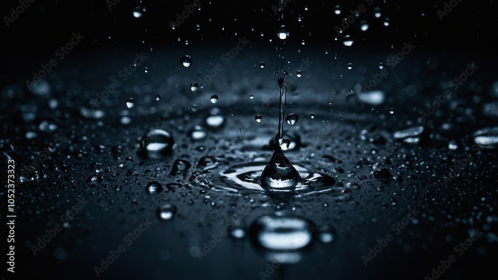 Water Drops, Splash, Steam, Rain, Background, H2O Water Drops, Splash, Steam, Rain, Background, H2O