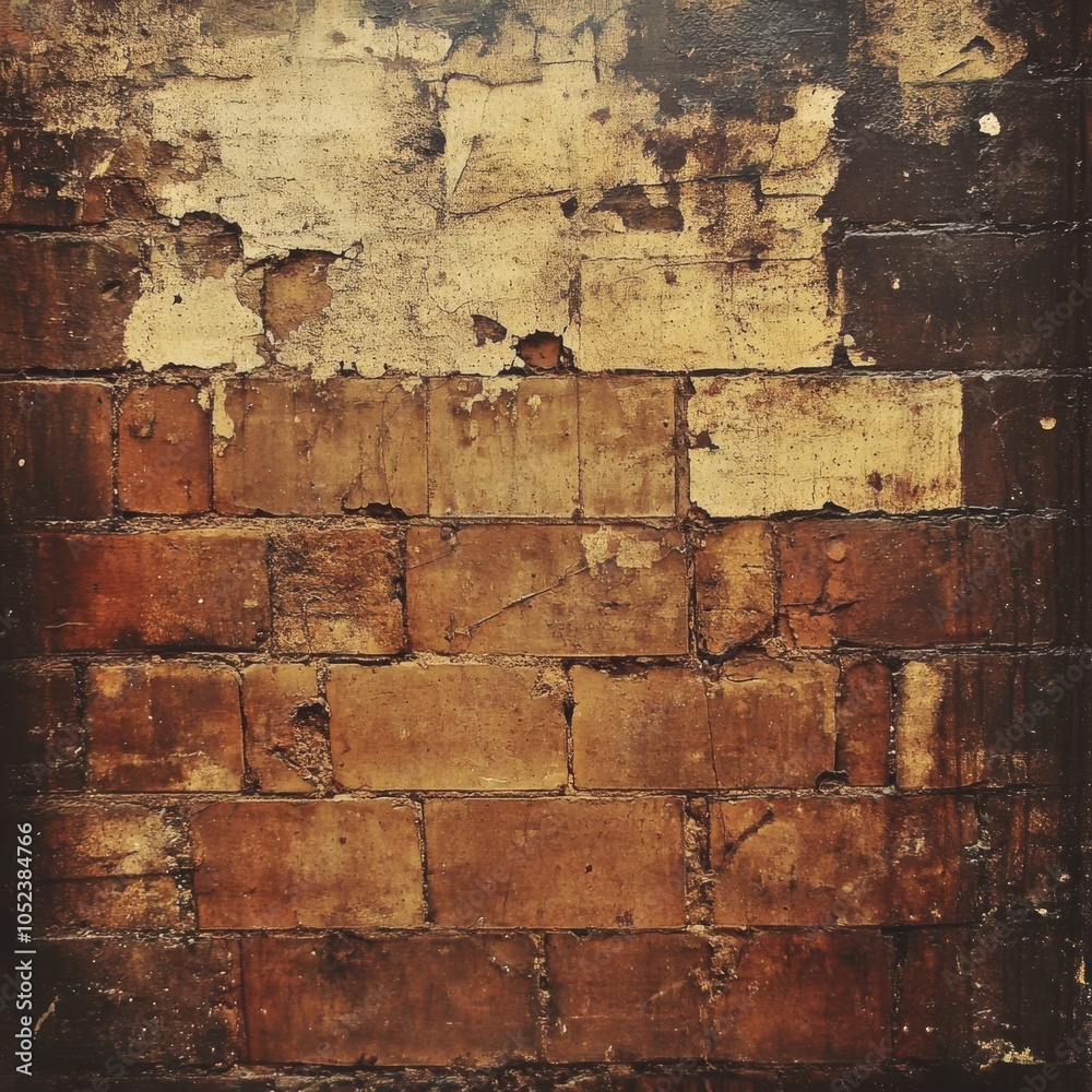 Brown brick texture