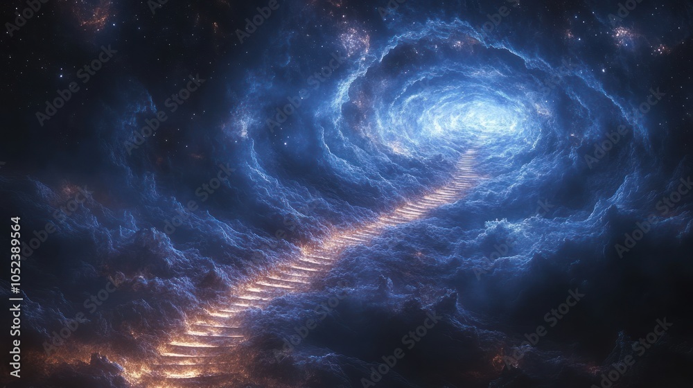 A Stairway to Heaven Through a Celestial Gateway A Stairway to Heaven Through a Celestial Gateway