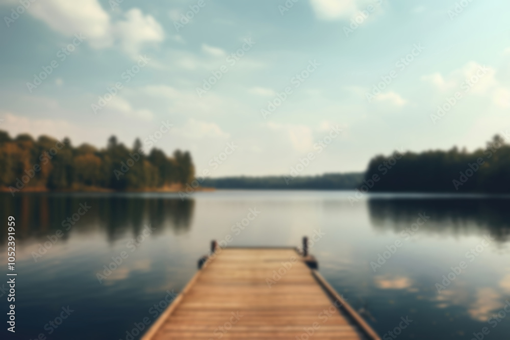 Blurred lake backdrop, natural light Blurred lake backdrop, natural light