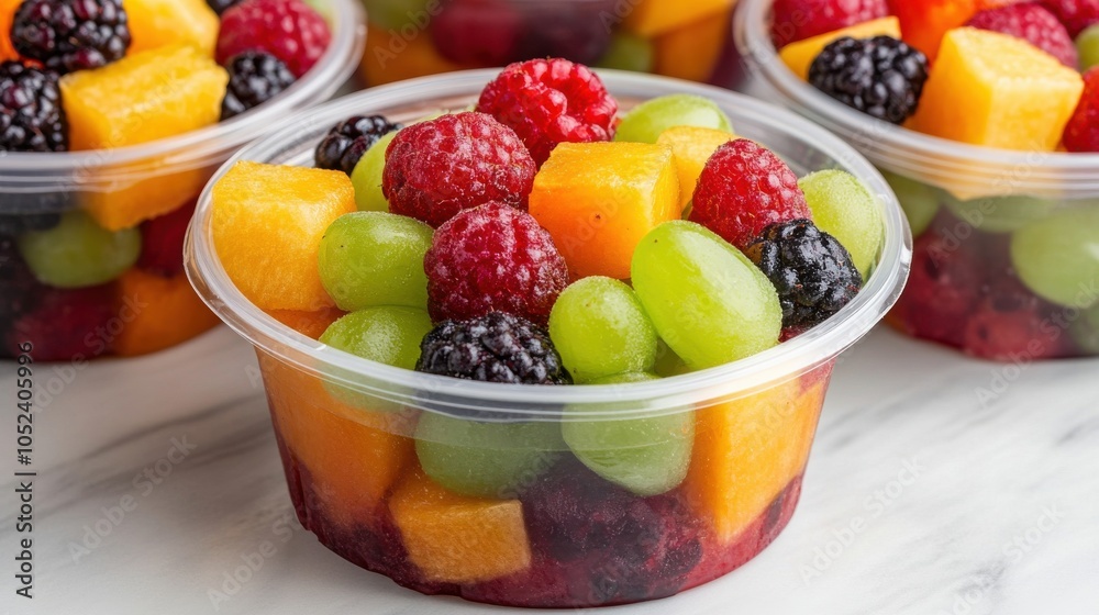 Fresh Fruit Salad Cups for Easy Snacking Fresh Fruit Salad Cups for Easy Snacking