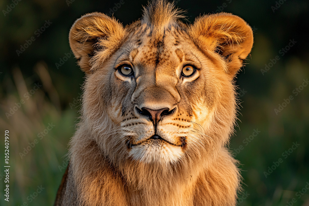 Fototapeta premium portrait of a lion