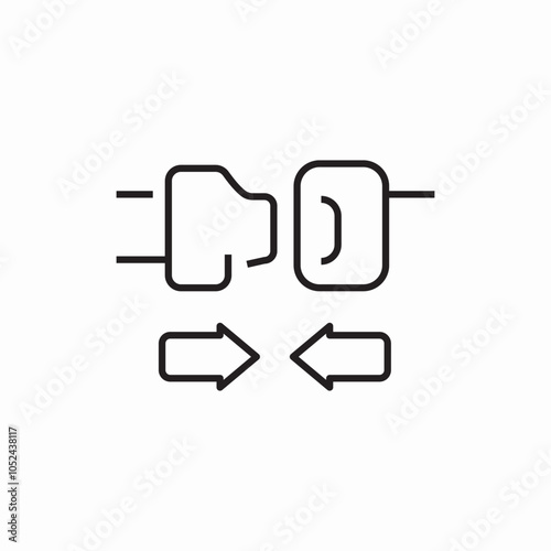 car belt icon sign vector