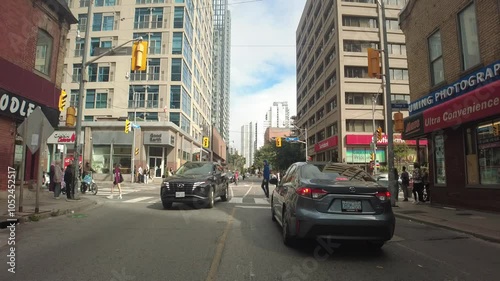 Street scene in Downtown Toronto