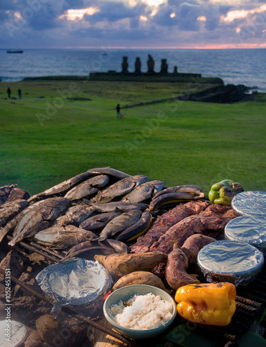 Easter island Barbecue