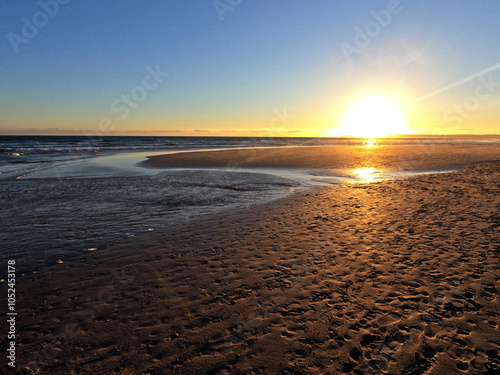 Atardecer en Zahara de los Atunes photo