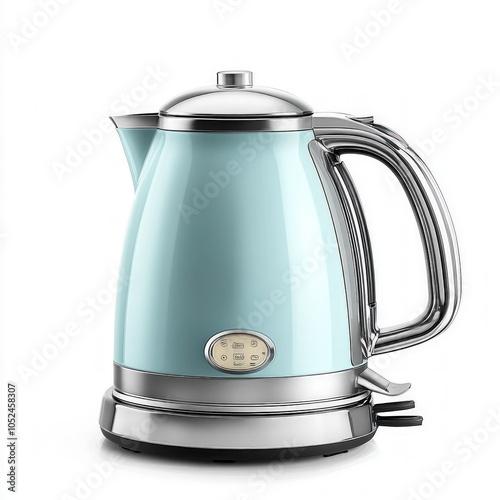 Electric Kettle Isolated