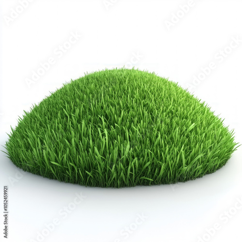 Grass Hill Isolated