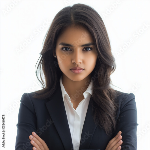 Indian Business Woman Isolated