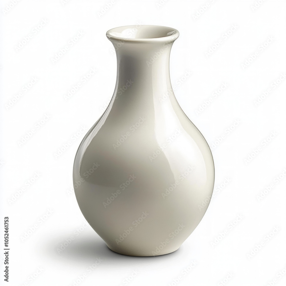 Modern Vase Isolated