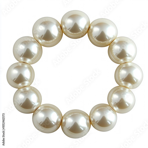 Pearl Bracelet Isolated
