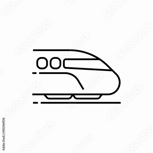 public transport icon sign vector