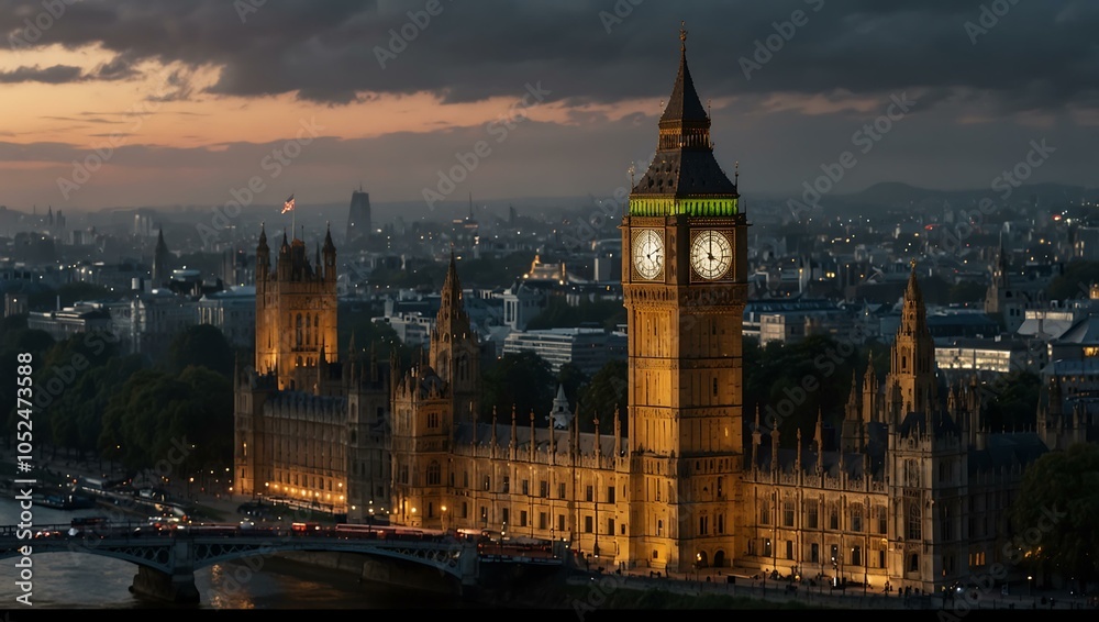Obraz premium Big Ben in London, UK.