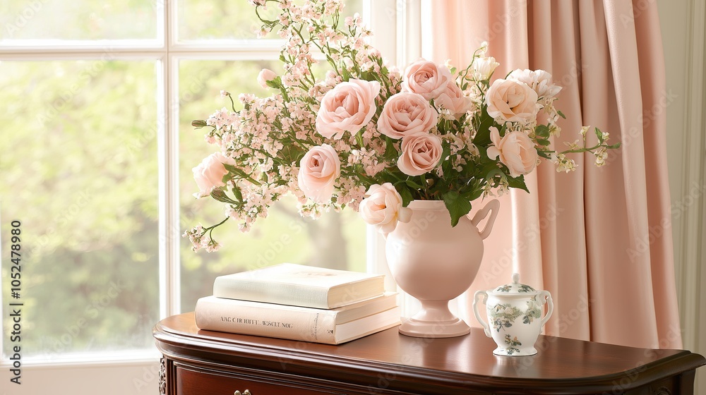 A warm honey tone that fades into pale pink, reminiscent of soft morning light. A warm honey tone that fades into pale pink, reminiscent of soft morning light.