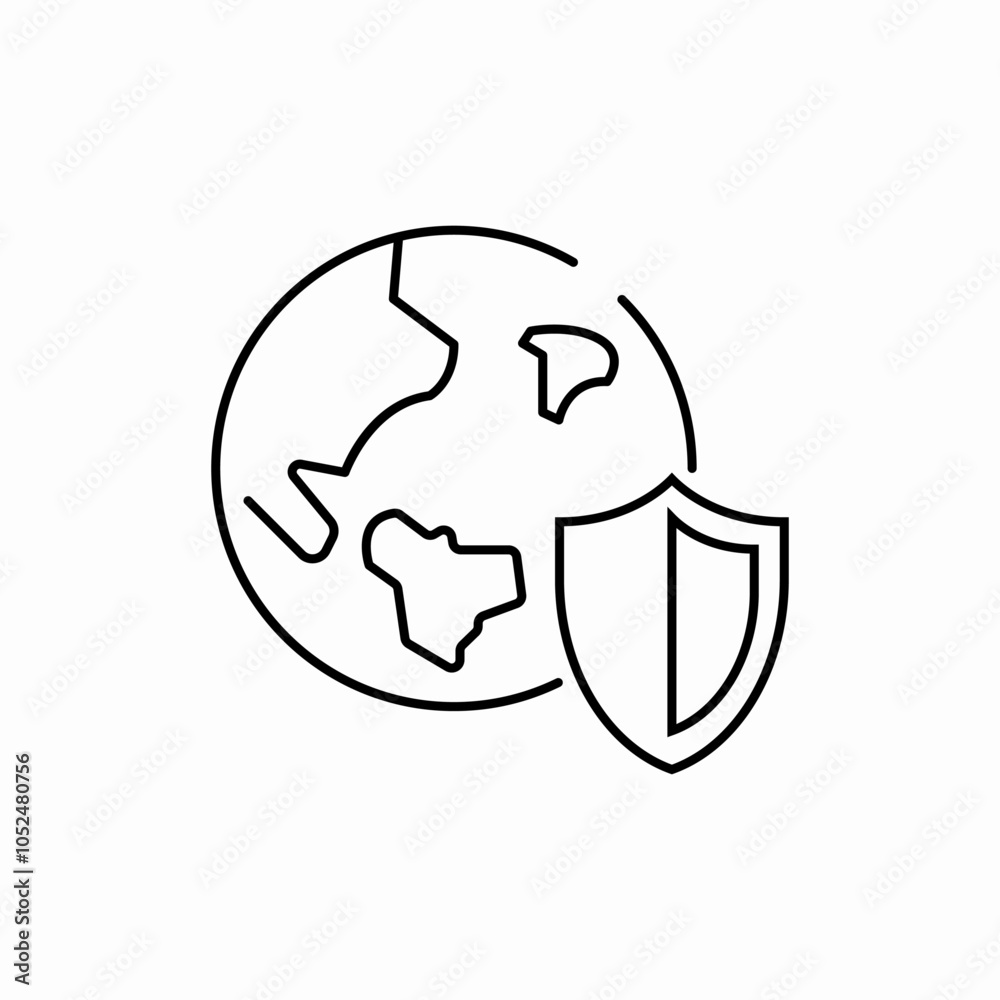 secure environment icon sign vector secure environment icon sign vector
