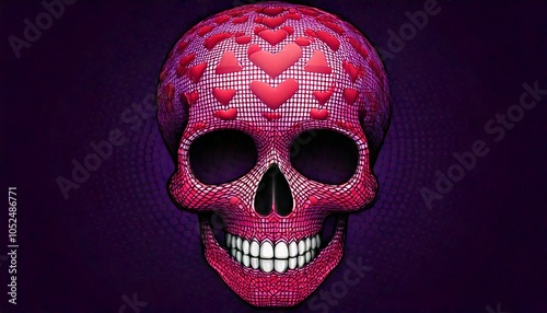 Halloween, Skull, Skull Wall, Ghost