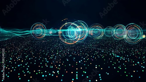 Magnetic data dots clustering during machine learning model training