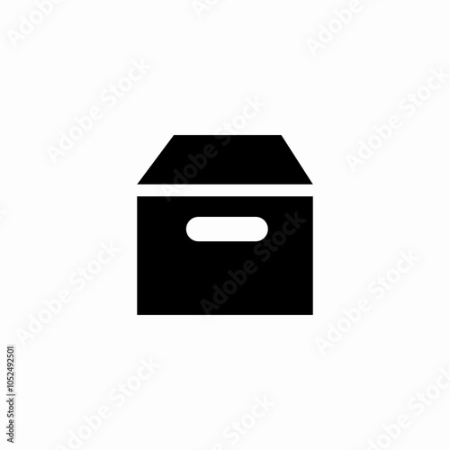 container box icon sign vector