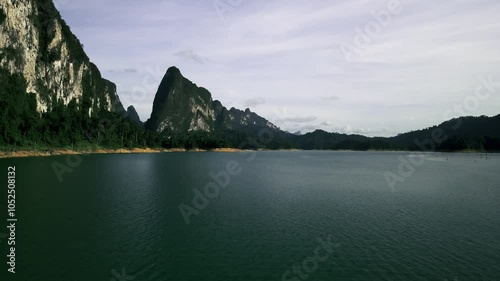 Cheo Lan lake, Thailand.