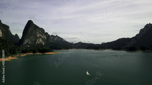 Cheo Lan lake, Thailand.