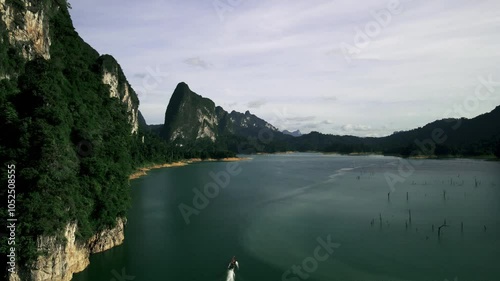 Cheo Lan lake, Thailand.
