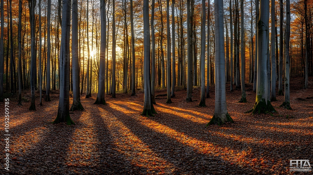 Middle of the Forest, Lush Trees, Dry Leaves on the Ground and Sunset, Abstract Image, Texture, Pattern Background, Wallpaper, Cover and Screen of Smartphone, PC, Laptop, 9:16 and 16:9 Format Middle of the Forest, Lush Trees, Dry Leaves on the Ground and Sunset, Abstract Image, Texture, Pattern Background, Wallpaper, Cover and Screen of Smartphone, PC, Laptop, 9:16 and 16:9 Format