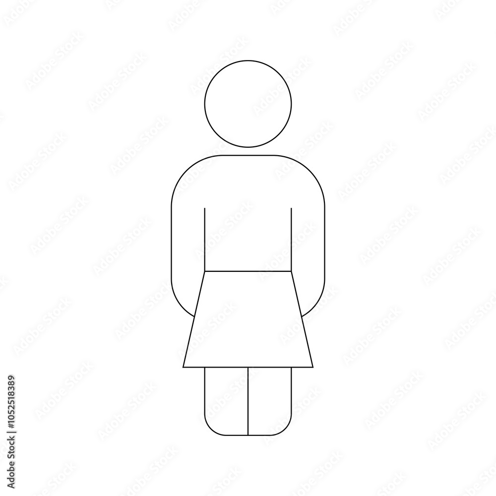 Rest Room Related Vector Line Icons. Contains such Icons as Family WC, Do not throw sign, Water tap and more. Editable Stroke. Pixel Perfect. Vector illustration flat style Eps 10. 