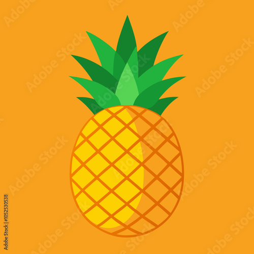 illustration of pineapple