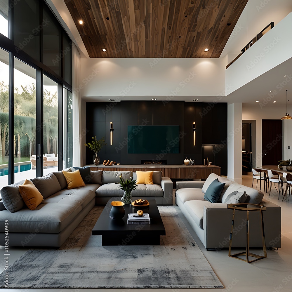 Fototapeta premium modern living room