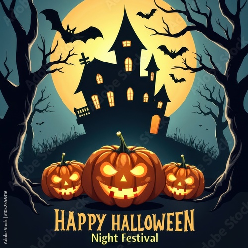 Happy Halloween Day Celebration