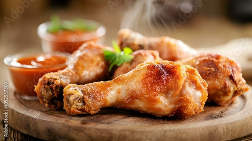 Crispy Fried Chicken Drumsticks Delight