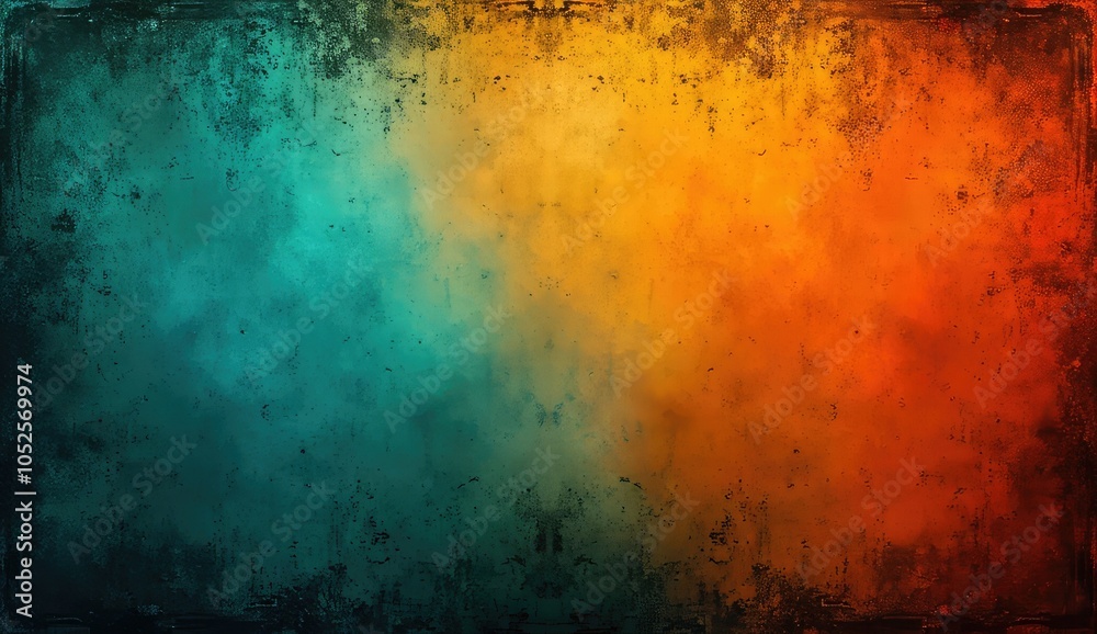 Fototapeta premium colorful gradient waves in abstract art