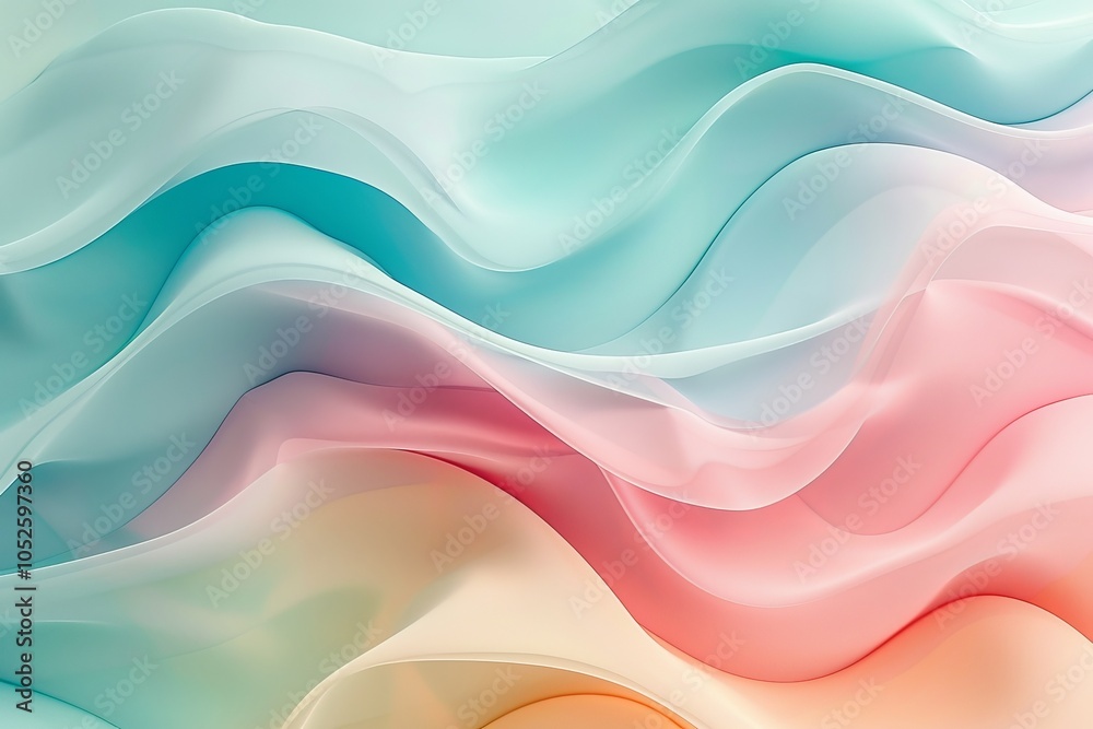 Abstract pastel background with soft pink, blue, and green hues, ideal for a modern and minimalistic look Abstract pastel background with soft pink, blue, and green hues, ideal for a modern and minimalistic look