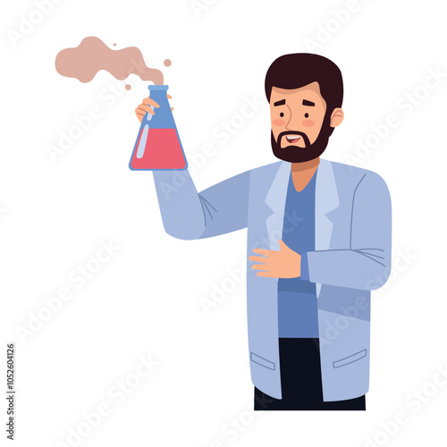 scientist man character profession