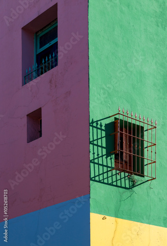 Caminito Street area. La Boca, Buenos Aires.