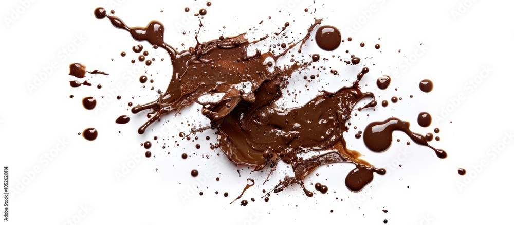 Drops Of Mud Sprayed Isolated On White Background With Clipping Path Drops Of Mud Sprayed Isolated On White Background With Clipping Path